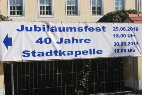 Jubiläumsfest 40 Jahre Stadtkapelle Pinkafeld, 29. u. 30. Juni 2019